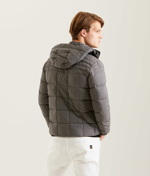 Piumino corto BENSON Jkt Uomo Grigio medio Refrigiwear- Francavilla Moda